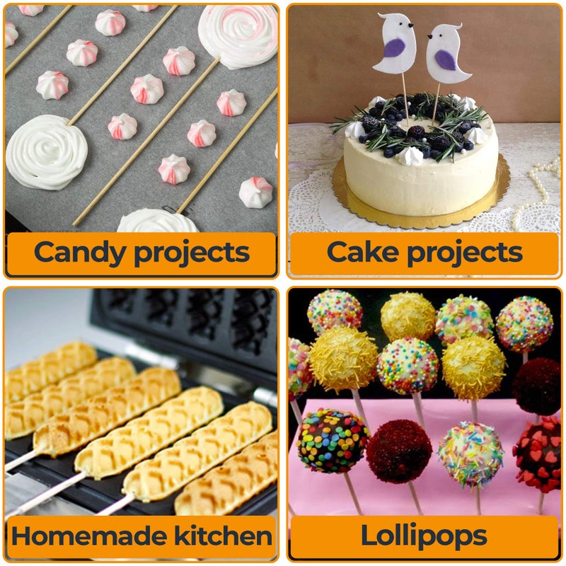 StesoSHOP Wooden Dowel Rods 6 inch - 1/8 Hardwood Dowels - Craft Dowels for Woodworking Project 50 pcs - for Model Building Games Kids Crafts Handmade Gifts Home Decor (1/8)â€¦ - Image 4